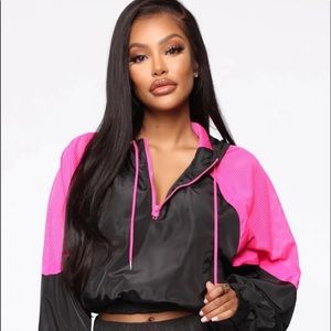 Sit back and watch windbreaker